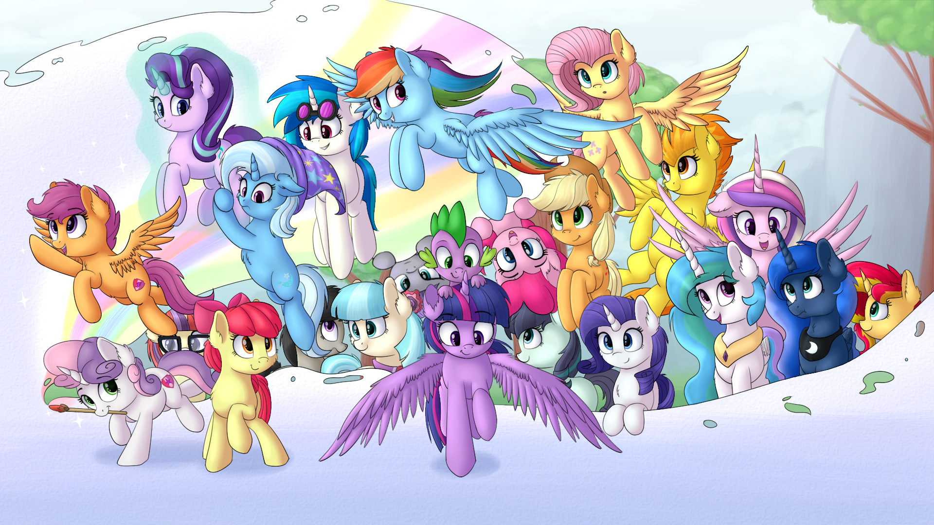 1308520__safe_artist-colon-vanillaghosties_apple+bloom_applejack_coco+pommel_coloratura_dj+pon-dash-3_fluttershy_maud+pie_moondancer_octavia+melody_pinkie+pie_p.png